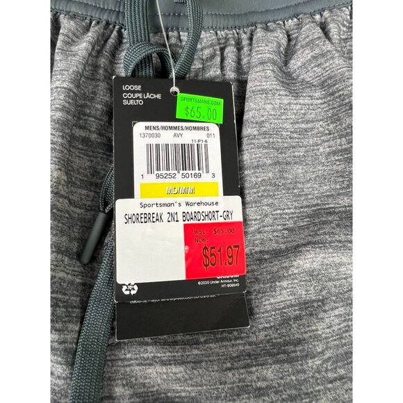 Under Armour Men's Shorebreak 2N1 Boardshorts Medium - Men's - Picture 4 of 8